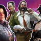Alex Chen from Life Is Strange: True Colors, the two leads of Disco Elysium, and Zagreus from Hades looking out at the viewer.